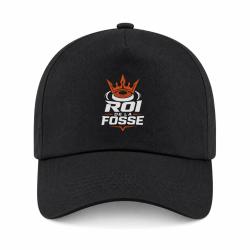Casquette Ball Trap - Roi de la fosse - Tireur sportif - Noir / Orange