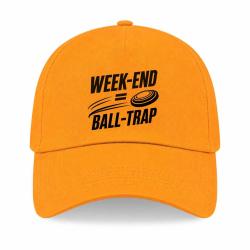 Casquette Ball Trap - Week-end Ball Trap - Stand et plateaux - Jaune