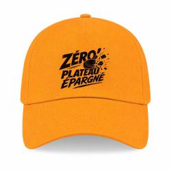 Casquette Ball Trap - Z&eacute;ro plateau &eacute;pargn&eacute; - Tireur d&eacute;termin&eacute; - Jaune