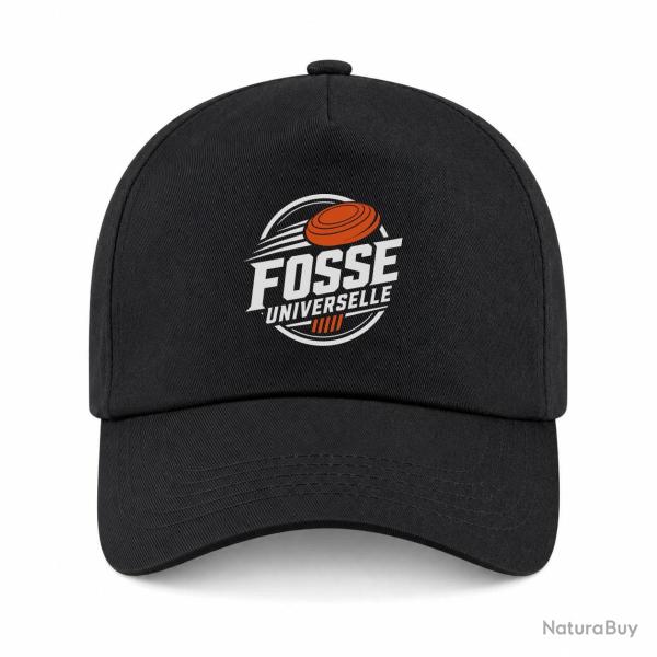 Casquette Ball Trap - Fosse universelle - S�rie de 25 - Noir / Orange