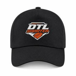 Casquette Ball Trap - DTL Shooter - Down The Line - Noir / Orange