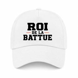Casquette Chasse - Roi de la battue - Orange - Blanc / Orange