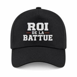 Casquette Chasse - Roi de la battue - Orange - Noir / Orange