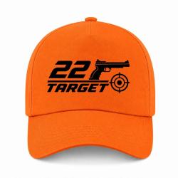 Casquette Tir Sportif - .22 Target - Orange