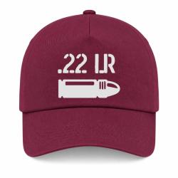 Casquette Arme - 22 LR - Bordeaux