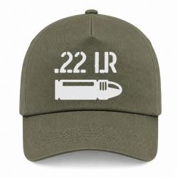 Casquette Arme - 22 LR - Kaki / Blanc