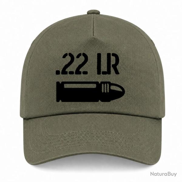 Casquette Arme - 22 LR - Kaki / Noir