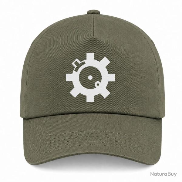 Casquette Arme - AR 15 M4 M16 - Kaki / Blanc