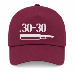 Casquette Arme - Cartouche 30-30 - Bordeaux