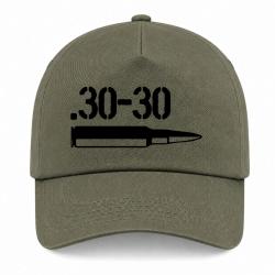Casquette Arme - Cartouche 30-30 - Kaki / Noir