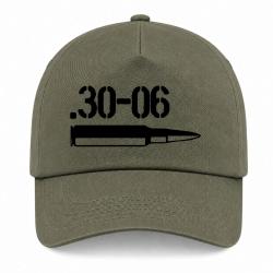Casquette Arme - Cartouche 30.06 - Kaki / Noir