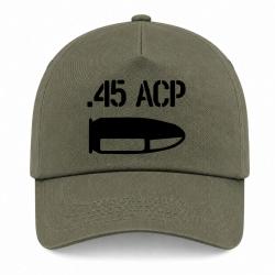 Casquette Arme - Cartouche 45 ACP - Kaki / Noir