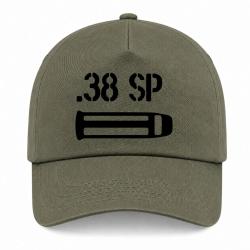 Casquette Arme - Cartouche 38 Special - Kaki / Noir