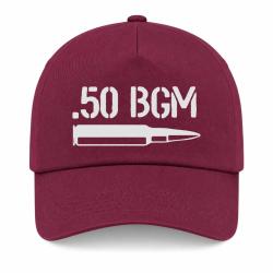 Casquette Arme - Cartouche 50 BGM - Bordeaux