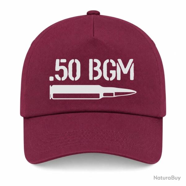 Casquette Arme - Cartouche 50 BGM - Bordeaux
