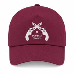 Casquette Arme - Poudre Noire - Bordeaux