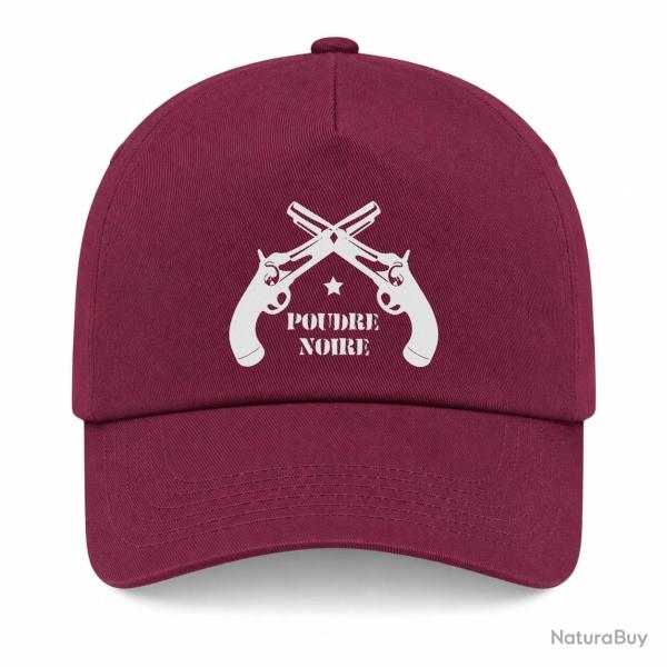 Casquette Arme - Poudre Noire - Bordeaux