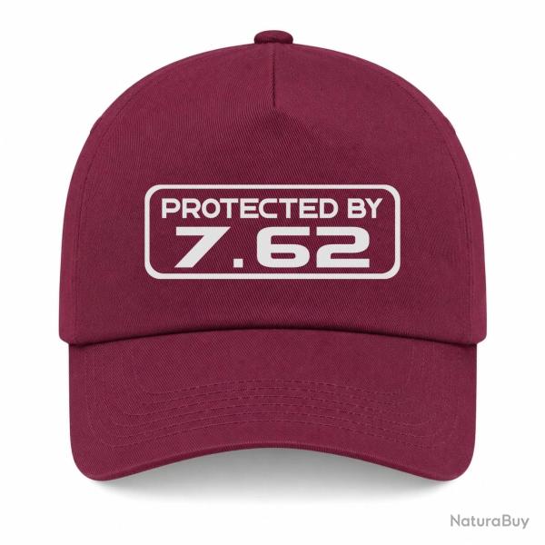 Casquette Arme - Cartouche 7.62 - Bordeaux