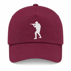 Casquette Militaire - AR15 - Bordeaux
