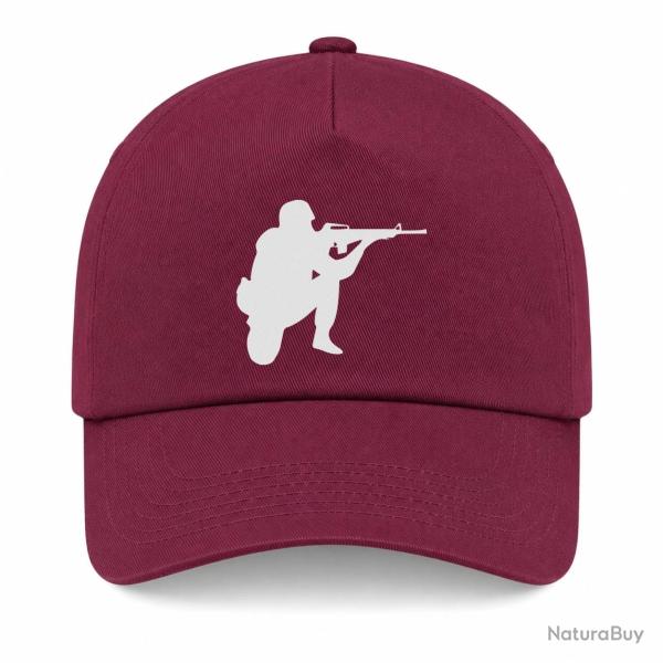 Casquette Militaire - Tireur - Bordeaux