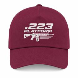 Casquette Tir Sportif - .223 Platform - Bordeaux