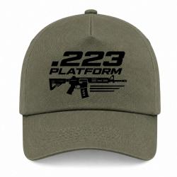 Casquette Tir Sportif - .223 Platform - Kaki / Noir