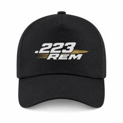 Casquette Tir Sportif - .223 Rem - Cartouche - Noir / Orange