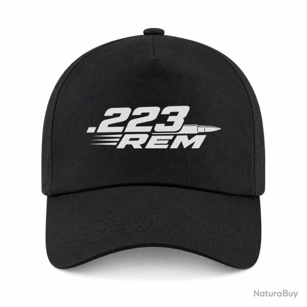 Casquette Tir Sportif - .223 Rem - Cartouche - Noir