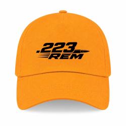 Casquette Tir Sportif - .223 Rem - Cartouche - Jaune