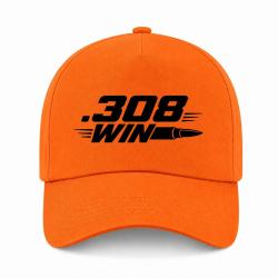 Casquette Tir Sportif - .308 Win - Cartouche - Orange