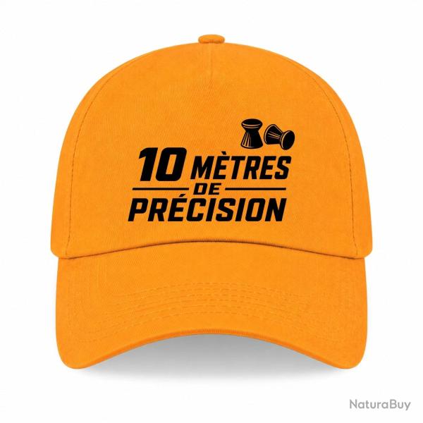 Casquette Tir Sportif - 10 m de pr�cision - Jaune