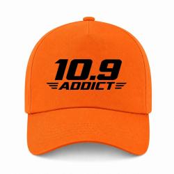 Casquette Tir Sportif - 10.9 Addict - Typographie - Orange