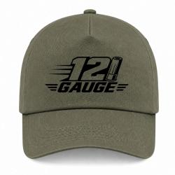 Casquette Tir Sportif - 12 Gauge - Cartouche - Kaki / Noir