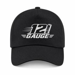 Casquette Tir Sportif - 12 Gauge - Cartouche - Noir