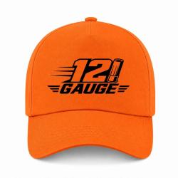 Casquette Tir Sportif - 12 Gauge - Cartouche - Orange