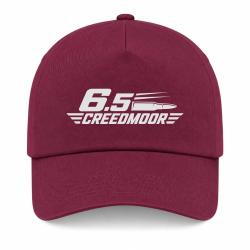 Casquette Tir Sportif - 6.5 Creedmoor - Cartouche - Bordeaux