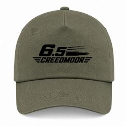 Casquette Tir Sportif - 6.5 Creedmoor - Cartouche - Kaki / Noir