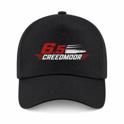 Casquette Tir Sportif - 6.5 Creedmoor - Cartouche - Noir / Orange