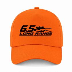 Casquette Tir Sportif - 6.5 Long Range - Carabine et montagne - Orange