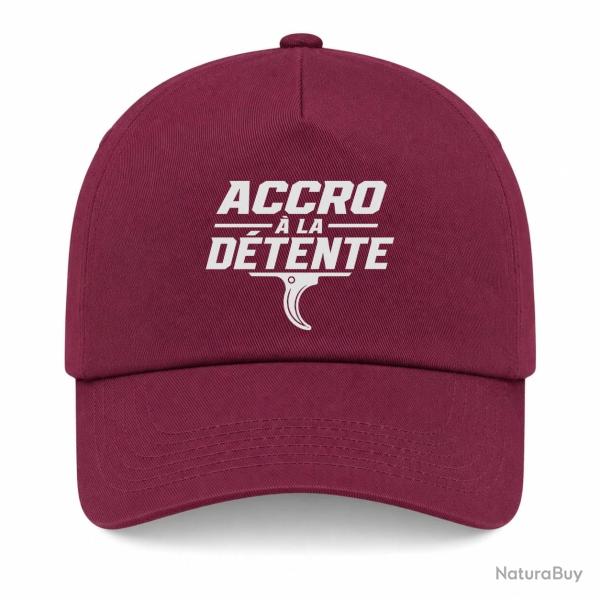 Casquette Tir Sportif - Accro � la d�tente - Bordeaux
