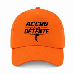 Casquette Tir Sportif - Accro &agrave; la d&eacute;tente - Orange