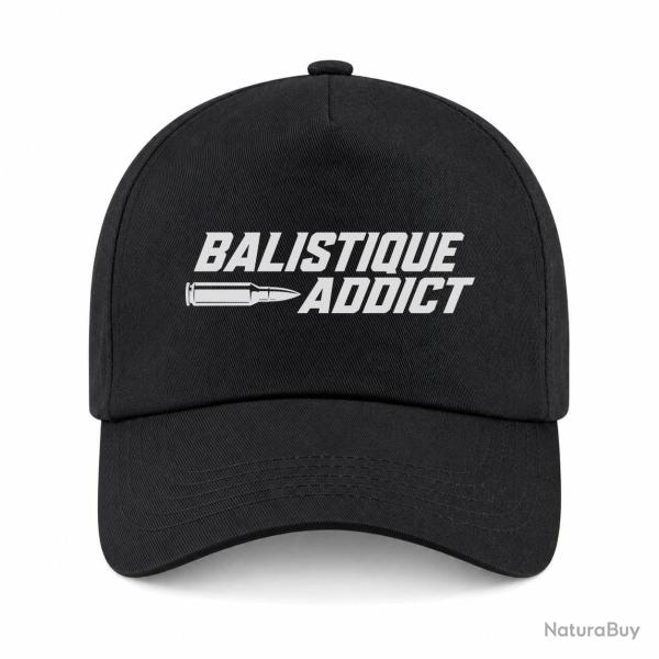 Casquette Tir Sportif - Balistique Addict - Noir