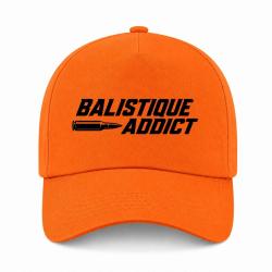 Casquette Tir Sportif - Balistique Addict - Orange