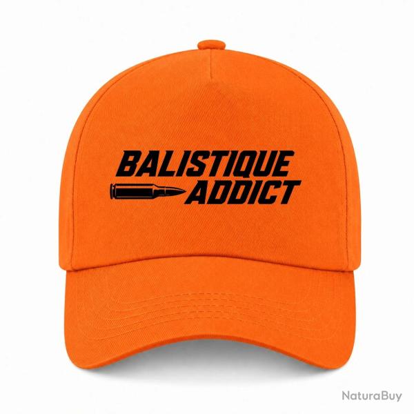 Casquette Tir Sportif - Balistique Addict - Orange