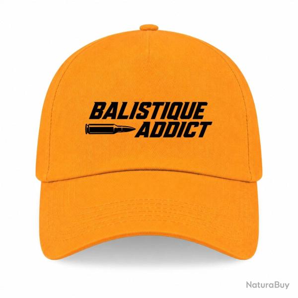 Casquette Tir Sportif - Balistique Addict - Jaune