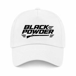 Casquette Tir Sportif - Black Powder - Fusil &agrave; silex - Blanc