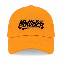 Casquette Tir Sportif - Black Powder - Fusil &agrave; silex - Jaune