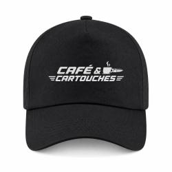 Casquette Tir Sportif - Caf&eacute; et cartouches - Noir