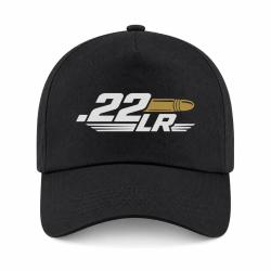 Casquette Tir Sportif - Calibre .22 LR - Noir / Orange