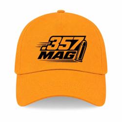 Casquette Tir Sportif - Calibre .357 Mag - Jaune